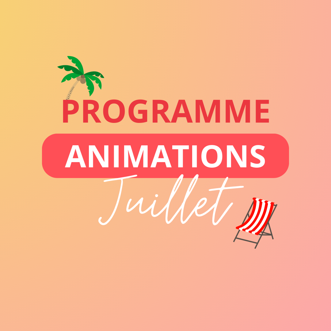 programme animations juillet